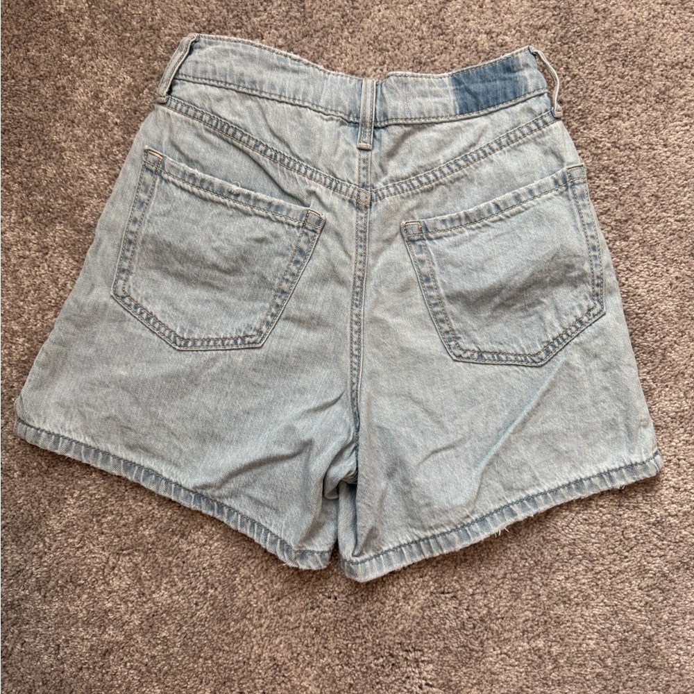Hollister Light Blue Jean Shorts